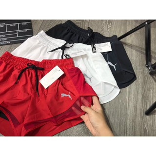 Quần Short Nữ  Tập Gym, Yoga 2 lớp Chất Liệu Cao Cấp