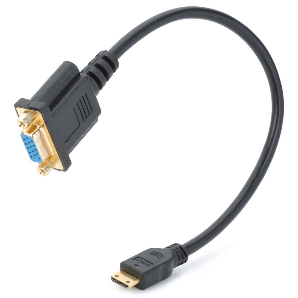 Cáp Mini HDMI To VGA Converting Cable