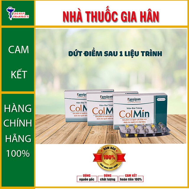 Viên Đại Tràng ColMin Dành Cho Người Viêm Đại Tràng