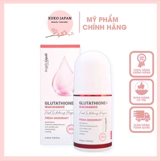- Lăn Khử Mùi Angel's Liquid Glutathione Plus Niacinamide Fresh Deodorant 60ml