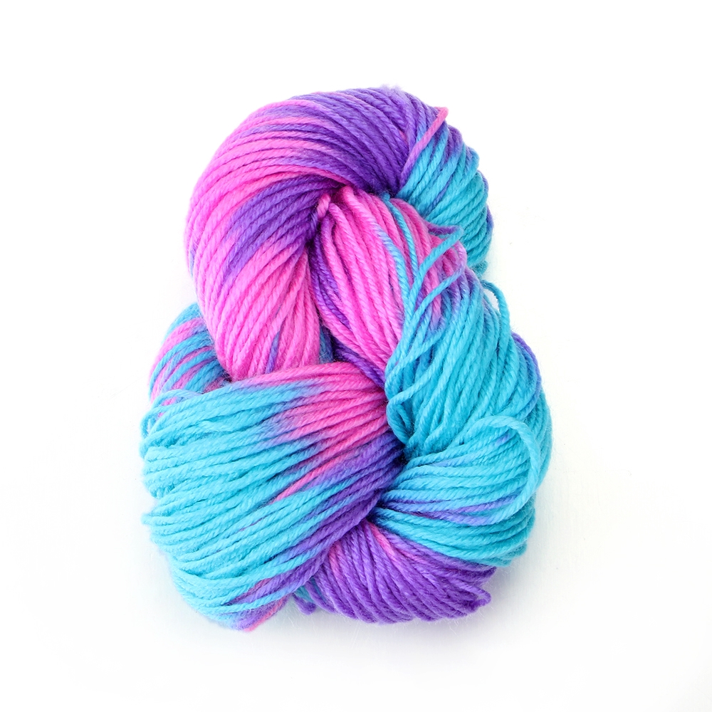 Cuộn len sợi dày nhiều màu làm đồ thủ công