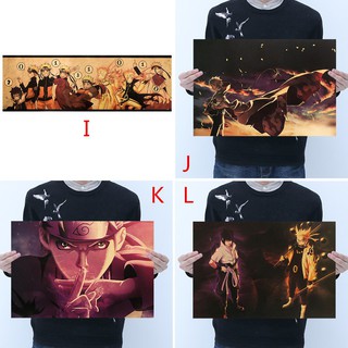 Poster trang trí in hình Naruto