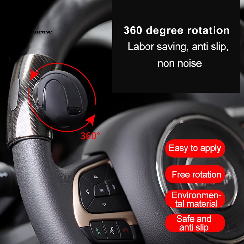 【OPHE】Cần lái trợ lực gắn vô lăng xe ô tô linh hoạt xoay 360 độ