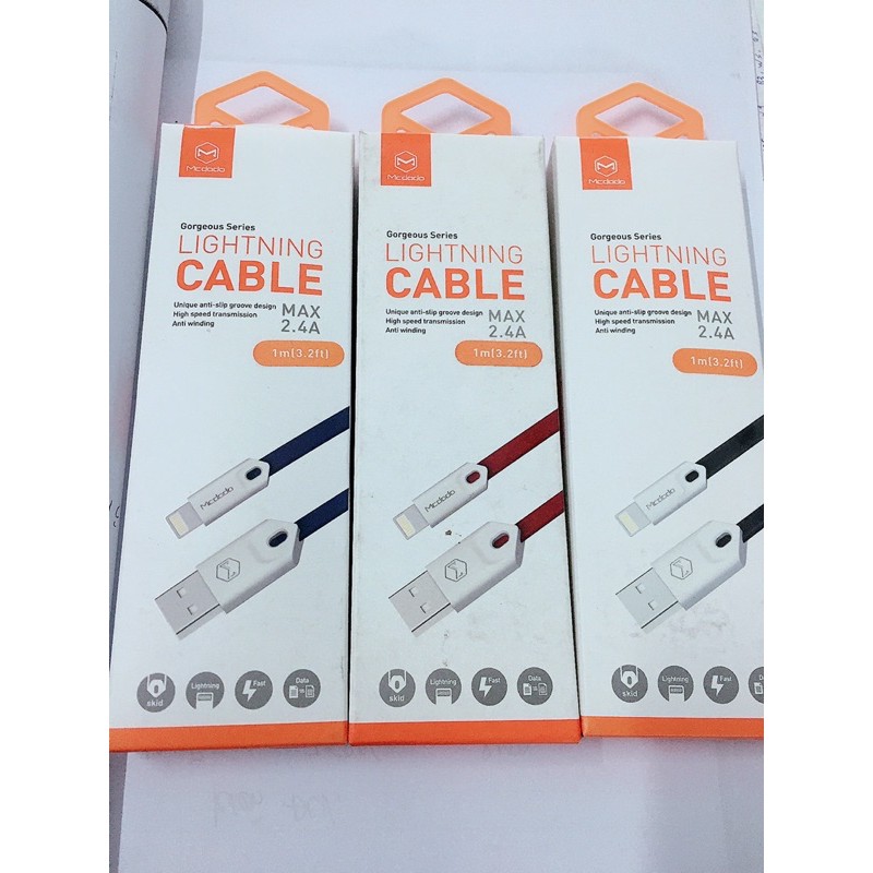 Cáp sạc Mcdodo dành cho dòng điện thoại Iphone
