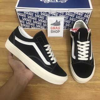 Vans Vault OG Giày thể thao nam nữ đen da lộn