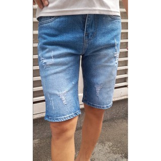 Quần short jean nam xám sáng người đàn ông công chính 602 của năm form chuẩn shop MS602