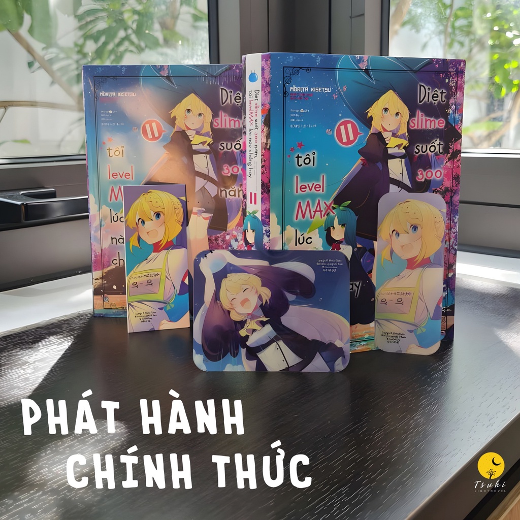 Sách - Tập 11 Diệt Slime Suốt 300 Năm, Tôi Levelmax Lúc Nào Chẳng Hay - Morita Kisetsu