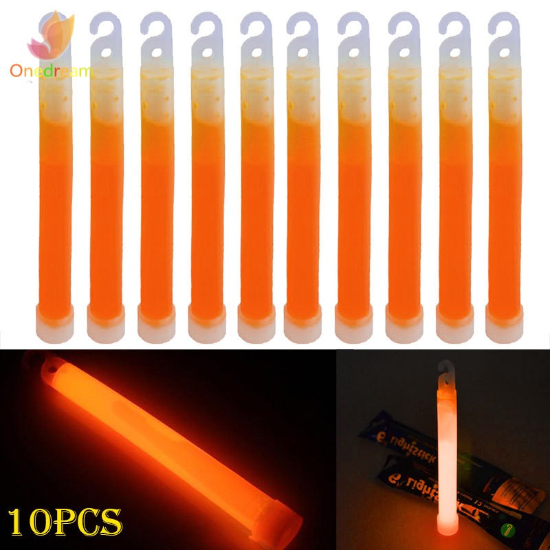 10 que phát sáng 6 inch dùng cho tiệc/cắm trại