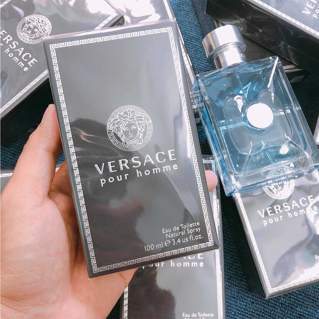 [Chính hãng] Nước hoa nam Versace POUR HOMME EDT 100ml - FULL SEAL