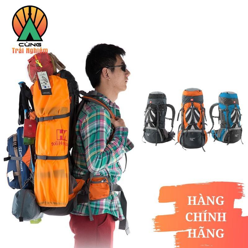 Balo Trợ lực NatureHike NH70B070-B Dung Tích lớn 70L + 5L, dùng cho Du lịch, Phượt, Leo Núi, Thể thao