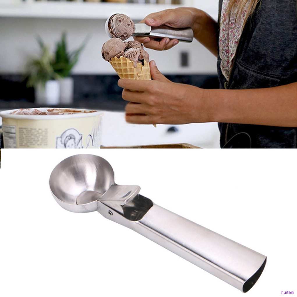 Muỗng Múc Kem Viên Bằng Thép Không Gỉ