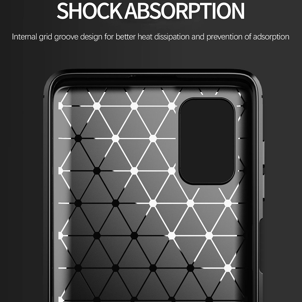 Ốp lưng Samsung M51 🔥 𝐅𝐑𝐄𝐄 𝐒𝐇𝐈𝐏 🔥 Ốp Cacbon phay xước chống sốc chống vân tay cho Samsung M51