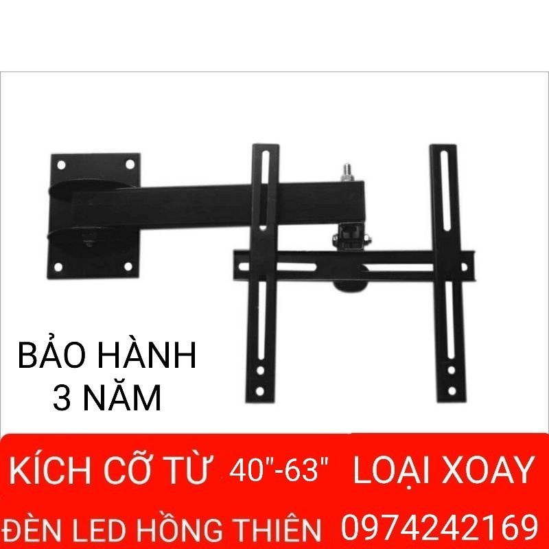 KHUNG TIVI LCD TREO XOAY TỪ 24-63IN