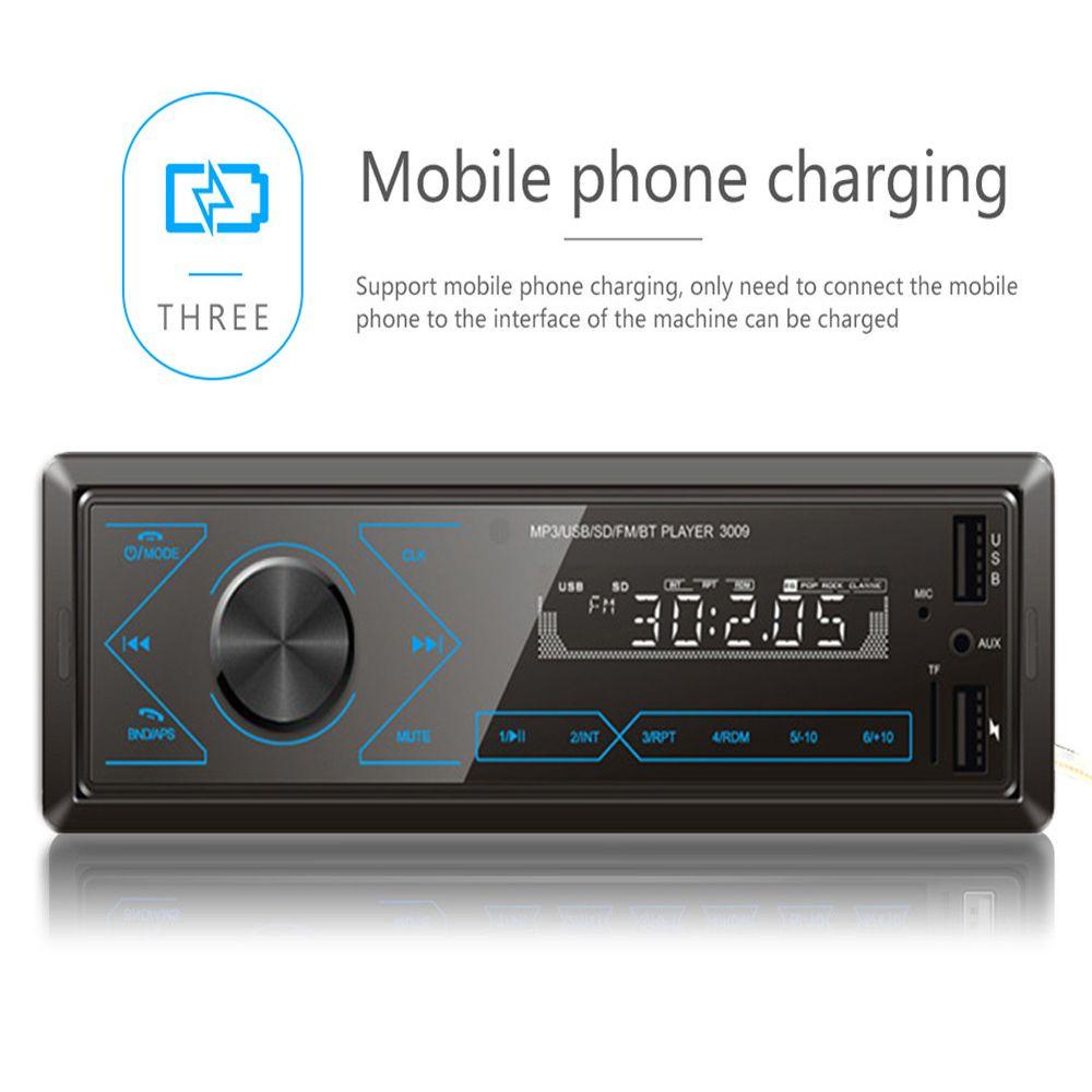 Myrongvn Máy Nghe Nhạc MP3 Tự Động Rảnh Tay Gắn Bảng Điều Khiển Xe Hơi