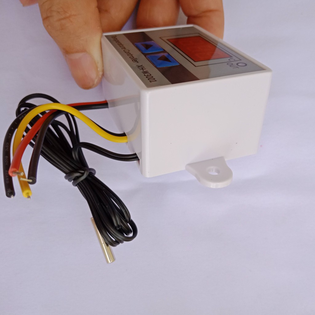 Bộ điều khiển nhiệt độ LED W3001 AC 110-220V bản biến áp nhiệt kỹ thuật số kèm đầu dò