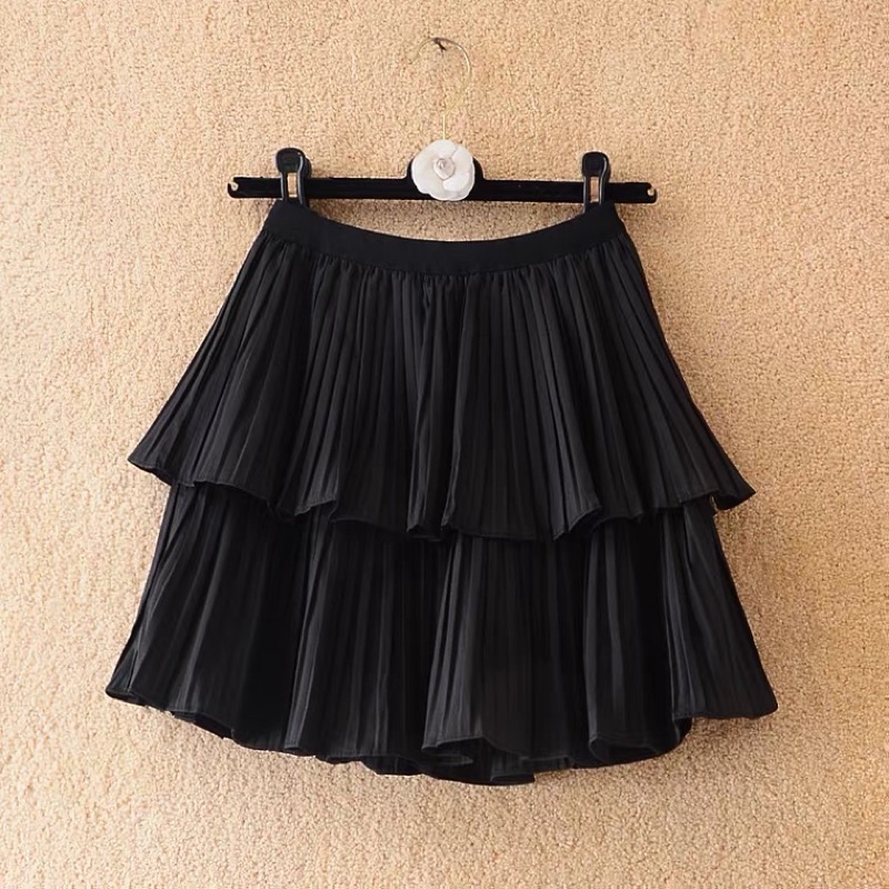 CHÂN VÁY DẬP LY 2 TẦNG