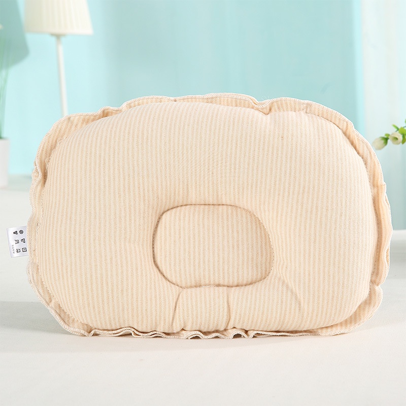 Gối Lõm Chống bẹt đầu Cho Bé Sơ Sinh, hình gấu cute bông cực mềm mại êm ái