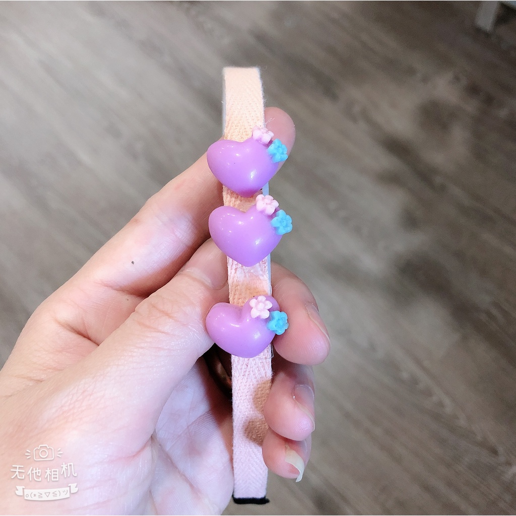 Bờm băng đô tóc trẻ em hoạt hình họa tiết ngộ nghĩnh bé nào cũng thích mê