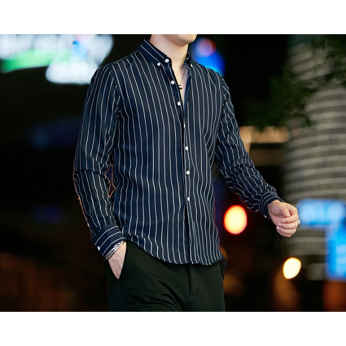 Áo Sơ Mi Kẻ Nam Vải Lụa không nhăn không sù - 𝐀𝐫𝐮 𝐒𝐡𝐨𝐩 - 𝐁𝐚́𝐧 𝐡𝐚̀𝐧𝐠 𝐜𝐨́ 𝐭𝐚̂𝐦 | BigBuy360 - bigbuy360.vn