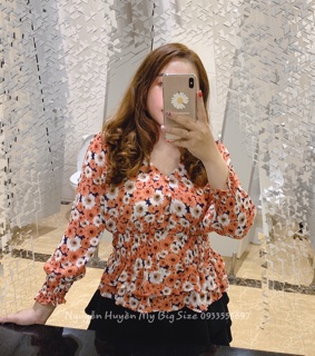 Aoa peplum hoa #bigsize