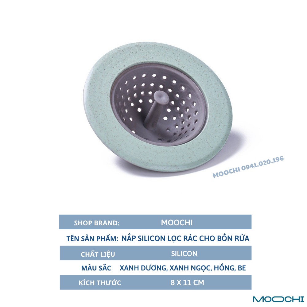 Nắp Silicon Lọc Rác Cho Bồn Rửa, Nhà Tắm