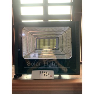 ĐÈN NĂNG LƯỢNG MẶT TRỜI SOLAR LIGHT - Công suất 100W công nghệ IP67 chống nước, Cảm biến thông minh