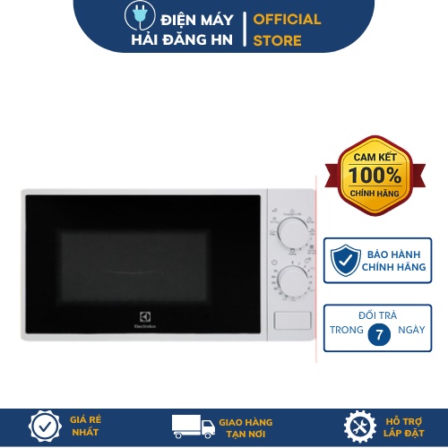 Lò Vi Sóng có nướng Electrolux EMG20K38GWP 20l Điện Máy Hải Đăng HN