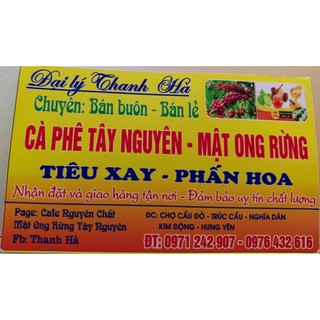 mật ong rừng hoa cà phê......