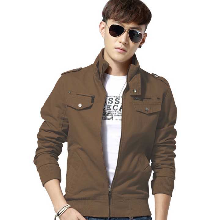Áo khoác kaki nam 2 lớp | BigBuy360 - bigbuy360.vn