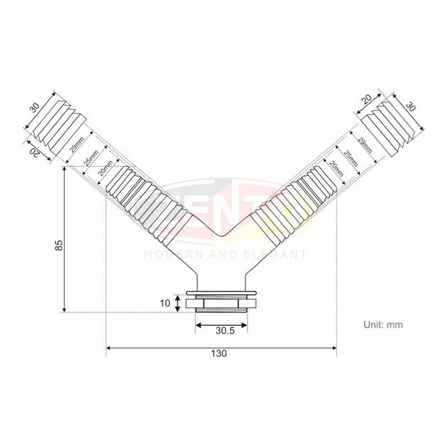 Phụ kiện thoát sàn máy giặt FW004 (Washing Machine Connector)