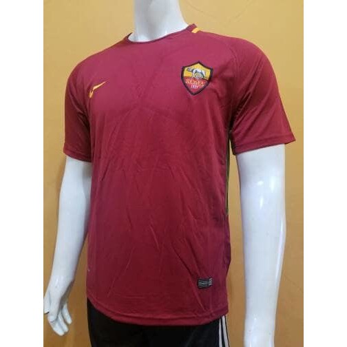 Áo Thun Bóng Đá As Roma Home 2017 / 2018 Grade Ori