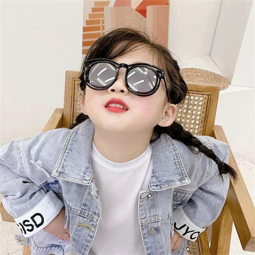 Kính Mát Họa Tiết Hoạt Hình Nhiều Màu Sắc Thời Trang Đi Biển Mùa Hè Cho Bé