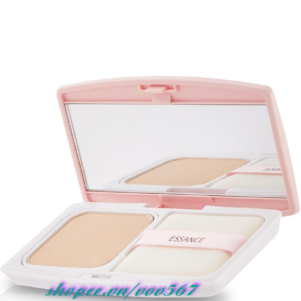 Phấn Nền Số 13 Tông Da Sáng Essance Siêu Mịn Lâu Trôi Veil Fit Two Way Cake Spf40 pa++ Chính Hãng.