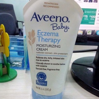 Kem bôi đặc trị chàm cho trẻ Aveeno Baby Eczema Therapy Moisturizing Cream
