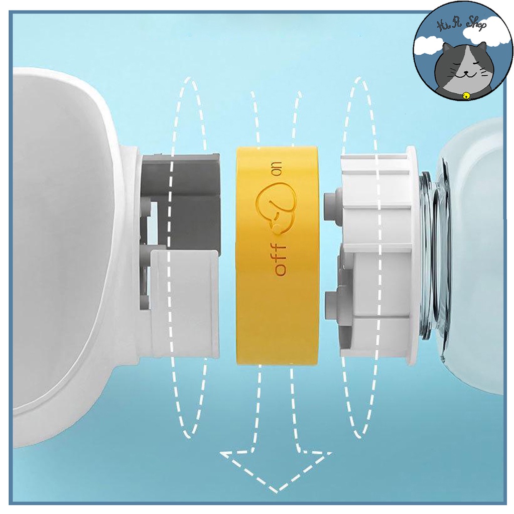 Bình Nước Di Động Cho Thú Cưng Dụng Cụ Uống Nước Cầm Tay Du Lịch Tiện Dụng Cho Chó Mèo