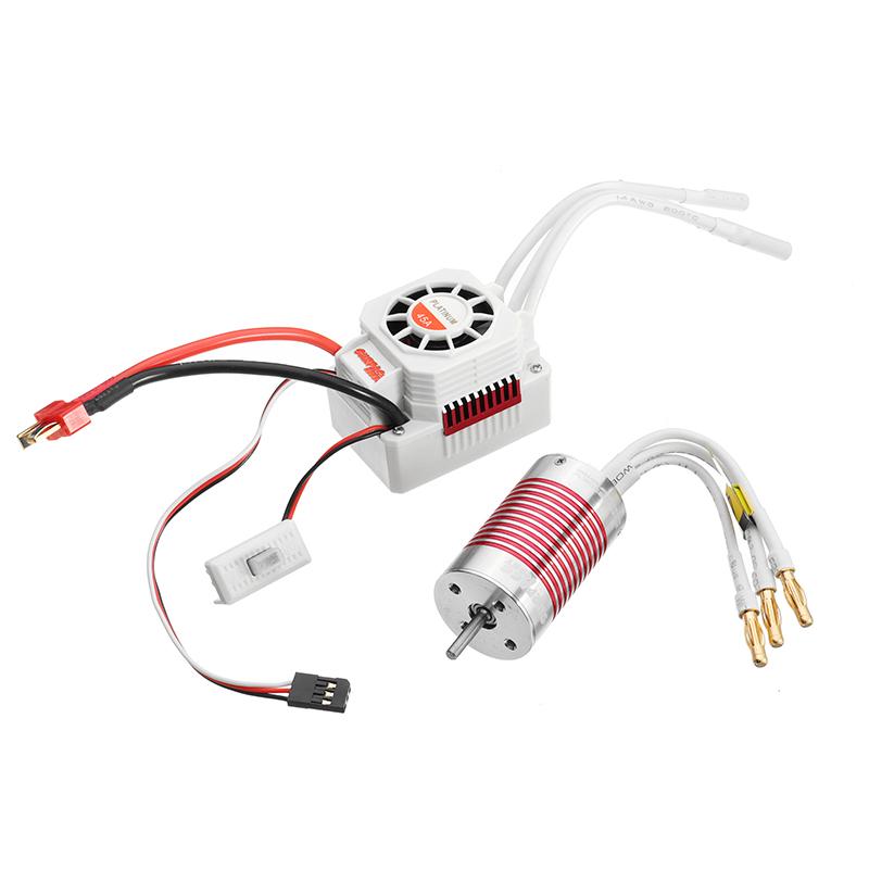 Động cơ không chổi than bạch kim 2845 4370 3930kv 45A ESC cho xe ô tô đồ chơi