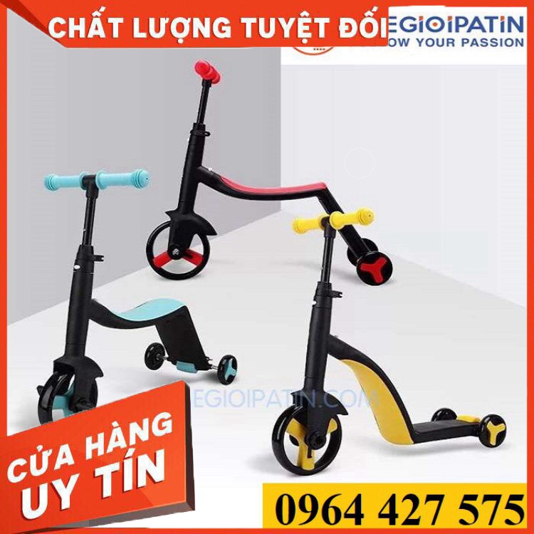 Xe Scooter Trẻ Em Nadle 3in1 (3 màu)