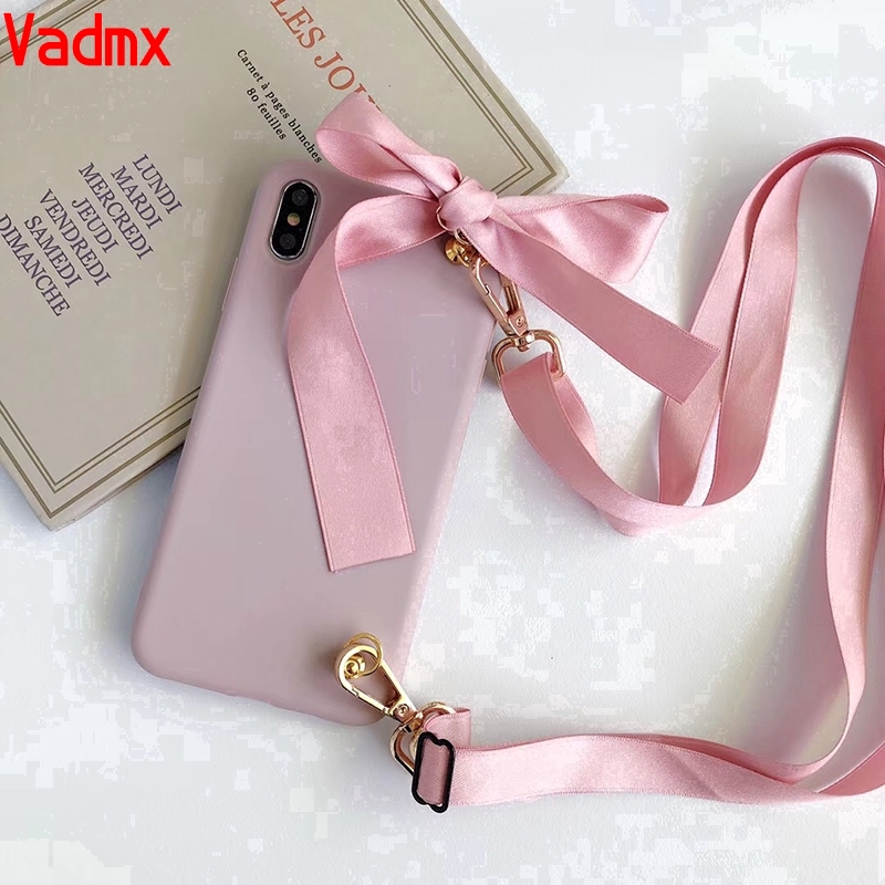 Ốp điện thoại silicon mềm có dây đeo cho Samsung Galaxy A12 5g A42 5g A02S M51 M31S S21 Ultra Plus S20 Edition M01 A01
