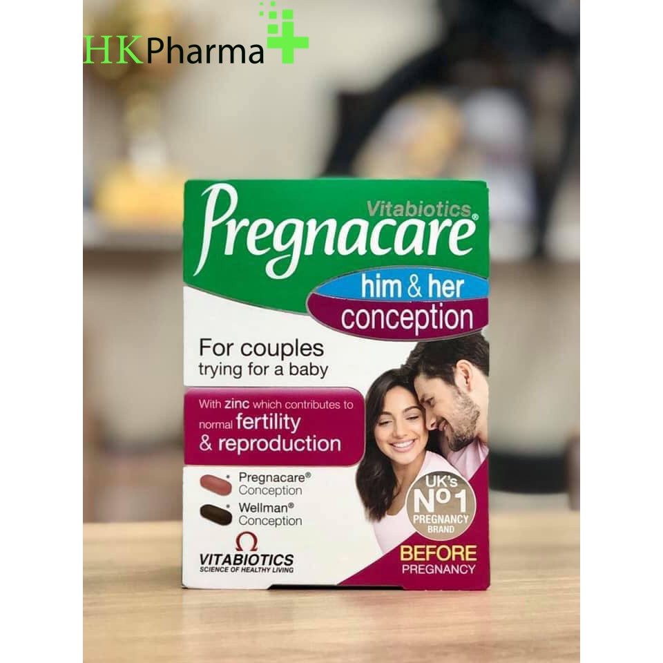 Hỗ Trợ Sinh Sản Cho Vợ Chồng Pregnacare Conception For Him &amp; Her