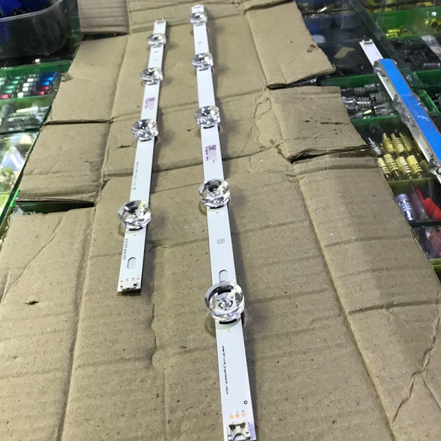Led tivi lg 49inch (bộ 2 thanh 9 bóng)