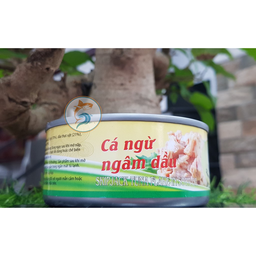 Cá ngừ xé nhỏ ngâm dầu (Skipjack tuna flake in soya oil) (140 gram/ lon)