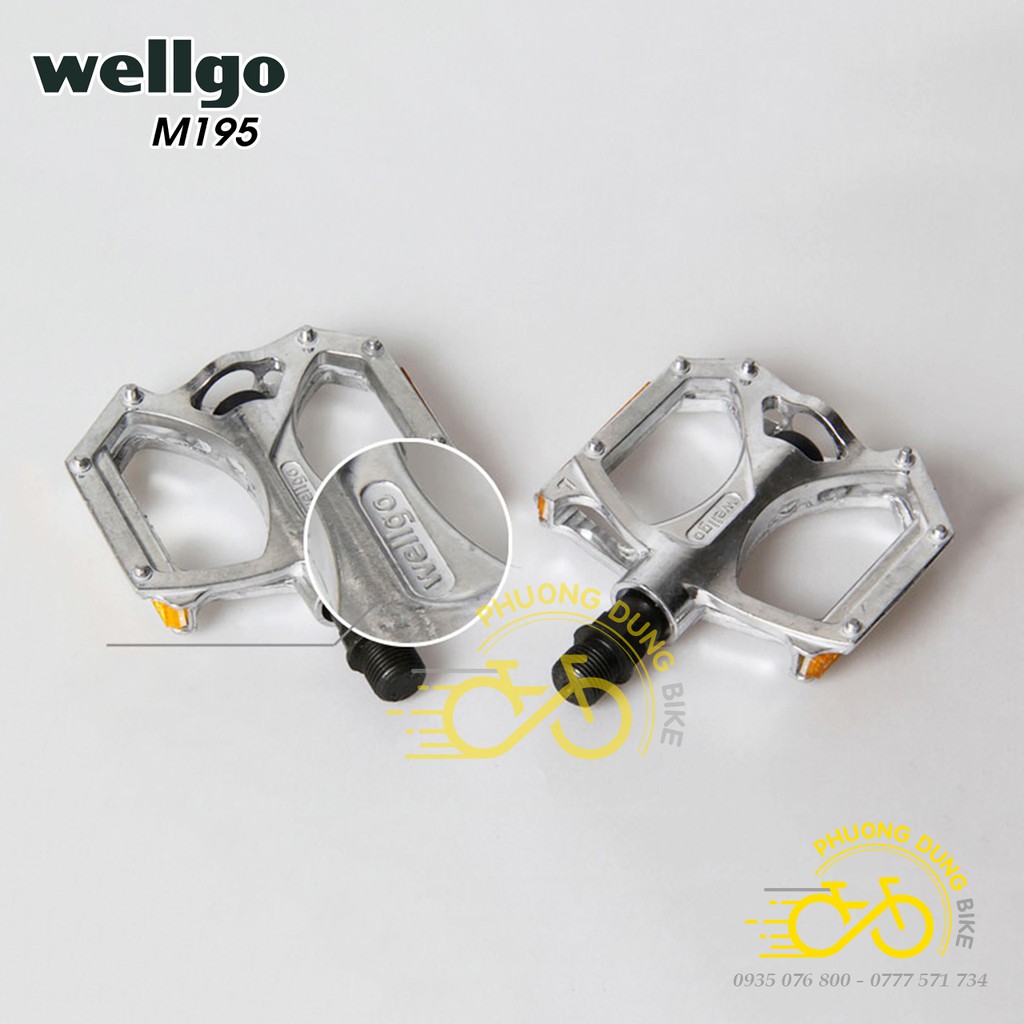 Pedan bàn đạp xe đạp WELLGO M195