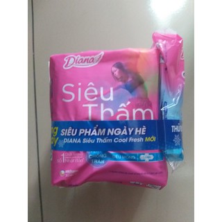 Tặng kèm khi mua Set 2 bịch Băng vệ sinh Diana siêu thấm siêu mỏng cánh