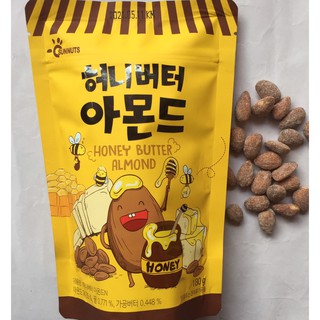 Hạnh nhân tẩm bơ mật ong Hàn Quốc 180g