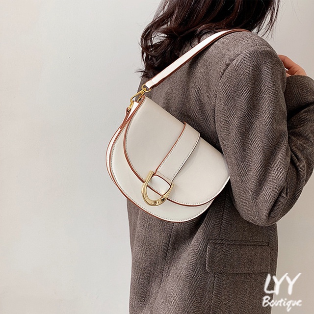 Túi xách nữ đẹp thiết kế thanh lịch phù hợp túi đeo vai ba màu dễ phối đồ LYY BOUTIQUE
