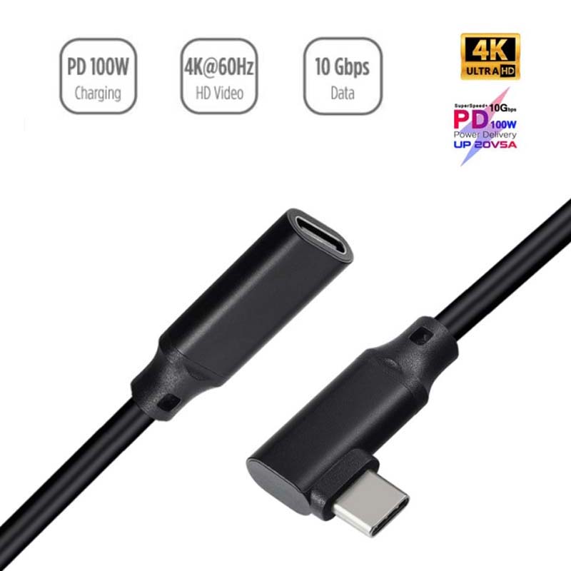 DELL Dây Cáp Sạc Nhanh 6ft / 2m Usb 3.2 (usb3.1 Gen2) Đầu Cắm Sang Đầu Cắm 10gbps 4k 60hz Cho Ipad Pro / Macbook M1