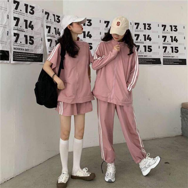 Đồ bộ thể thao, form unisex