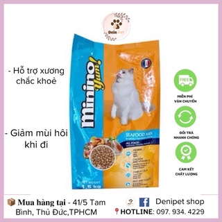 Thức ăn hạt khô minino cho mèo - hạt cho mèo