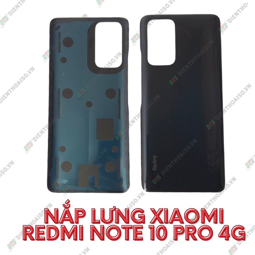 Nắp lưng xiaomi redmi note 10 pro 4g xanh dương ,vàng đồng, xám đen