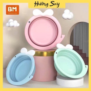 Chậu gấp gọn hình Cá cho bé yêu